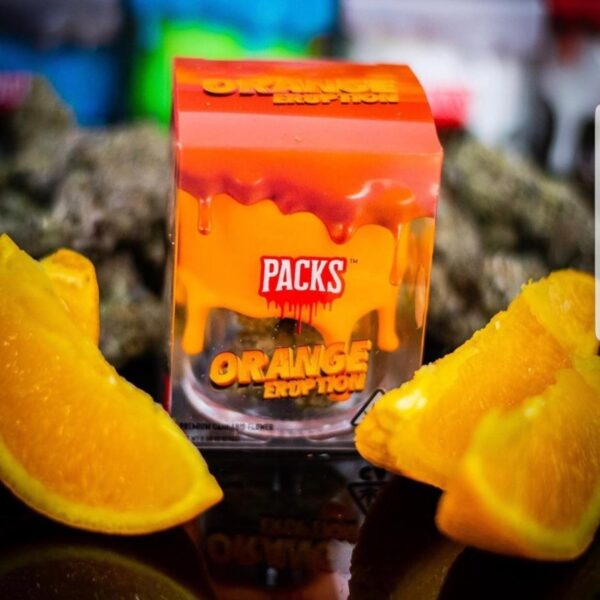 Packwoods Packs orange eruption